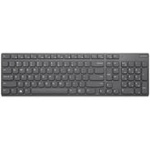 Lenovo Professional Slim Ii Wireless & Bluetooth Rechargeable Keyboard Arabic / English Layout Grey - CompuMe